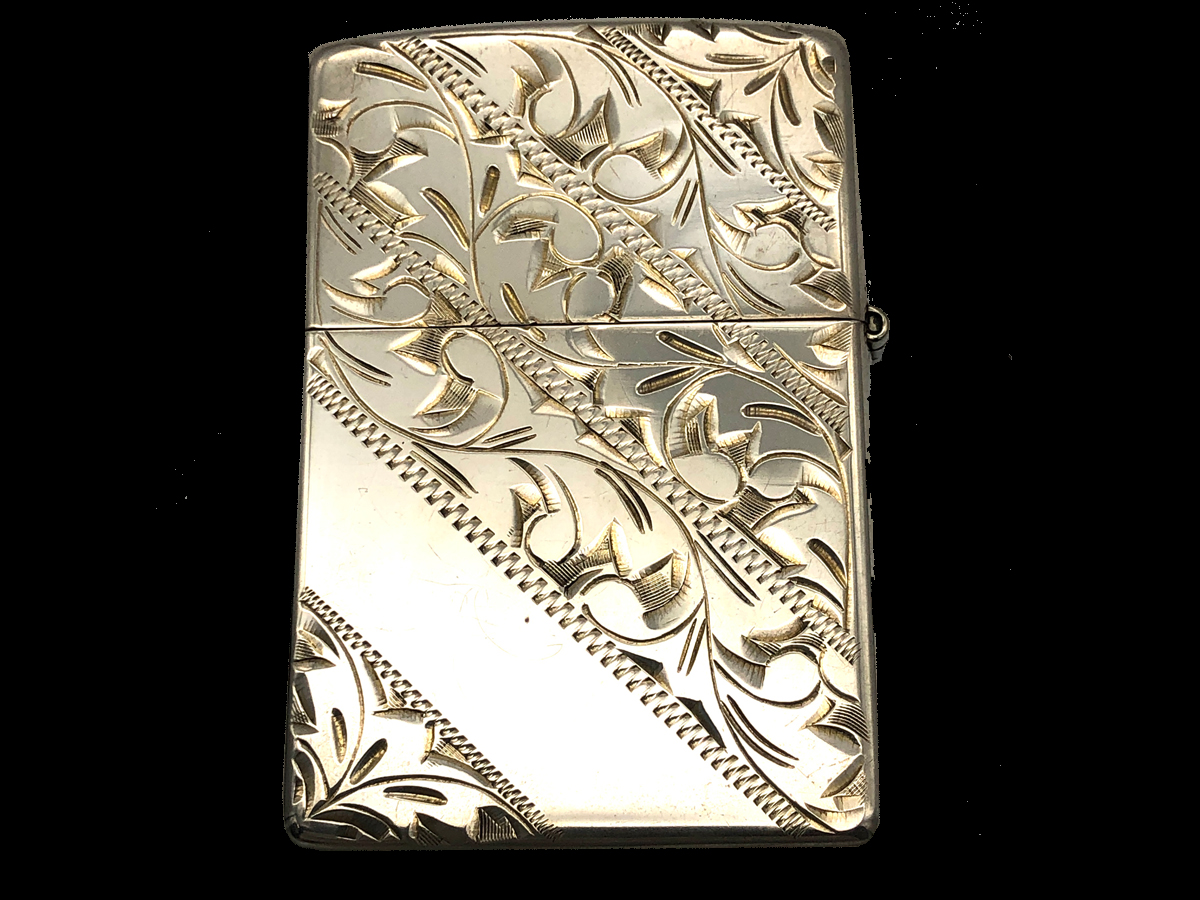 純銀 ZIPPOライター