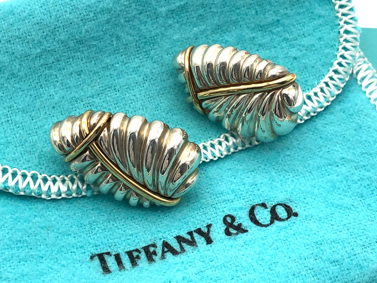 Tiffany.Co シルバーリーフ イヤリング