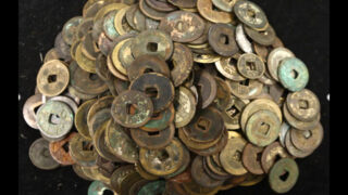 民間仕入れ品 中国秦時代の銅製貨幣 珍しい 激安骨董品