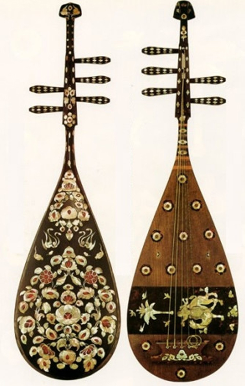 螺鈿紫檀五絃琵琶
